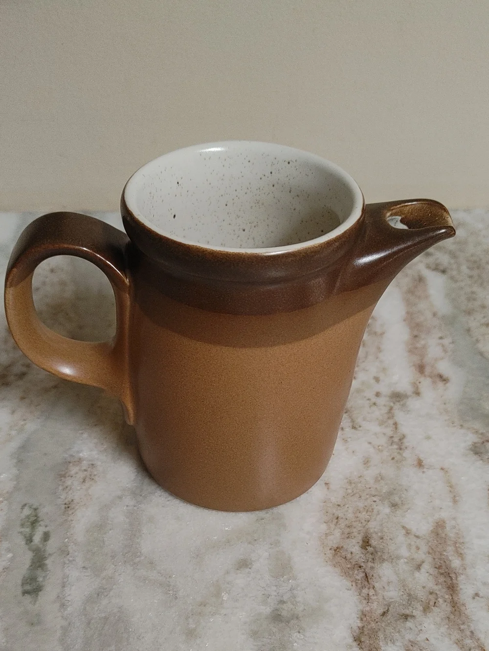 Mikasa Potters Art Ben Seibel Design Japan PF012 Buckskin Ceramic Creamer